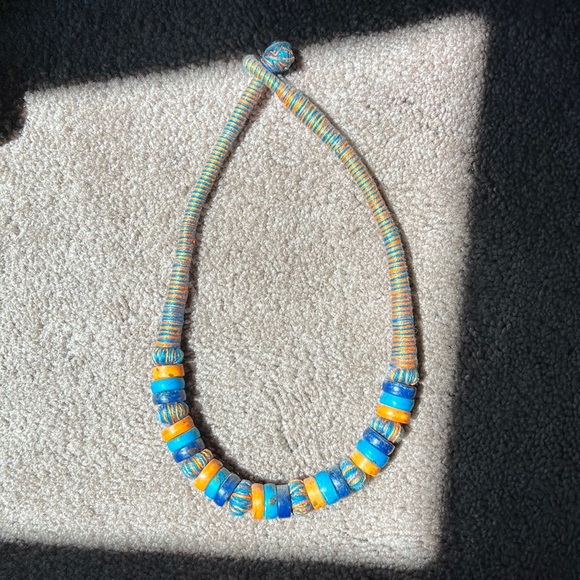 Handmade African Necklace - Picture 1 of 7